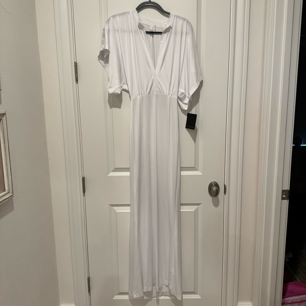 Long white dress